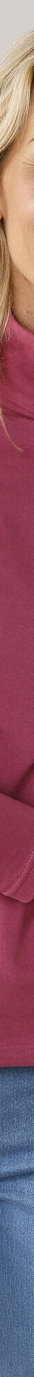 Sous-pull col roulé coton stretch uni (prune) Sous-pull col roulé coton stretch uni (prune)
